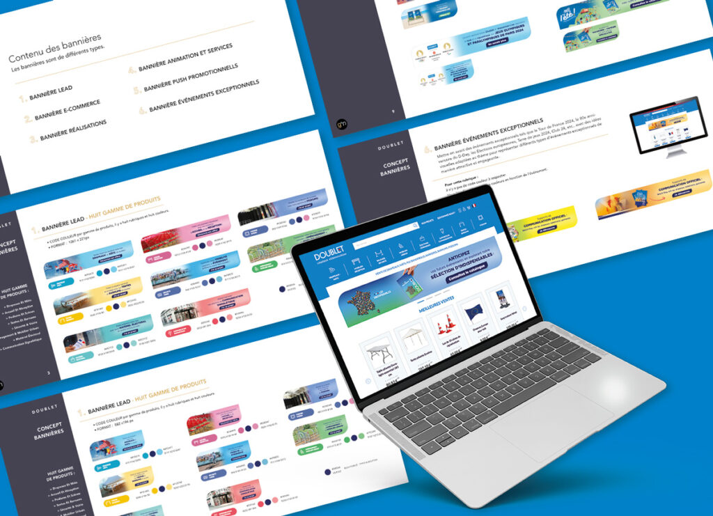 concept banniere doublet siteweb